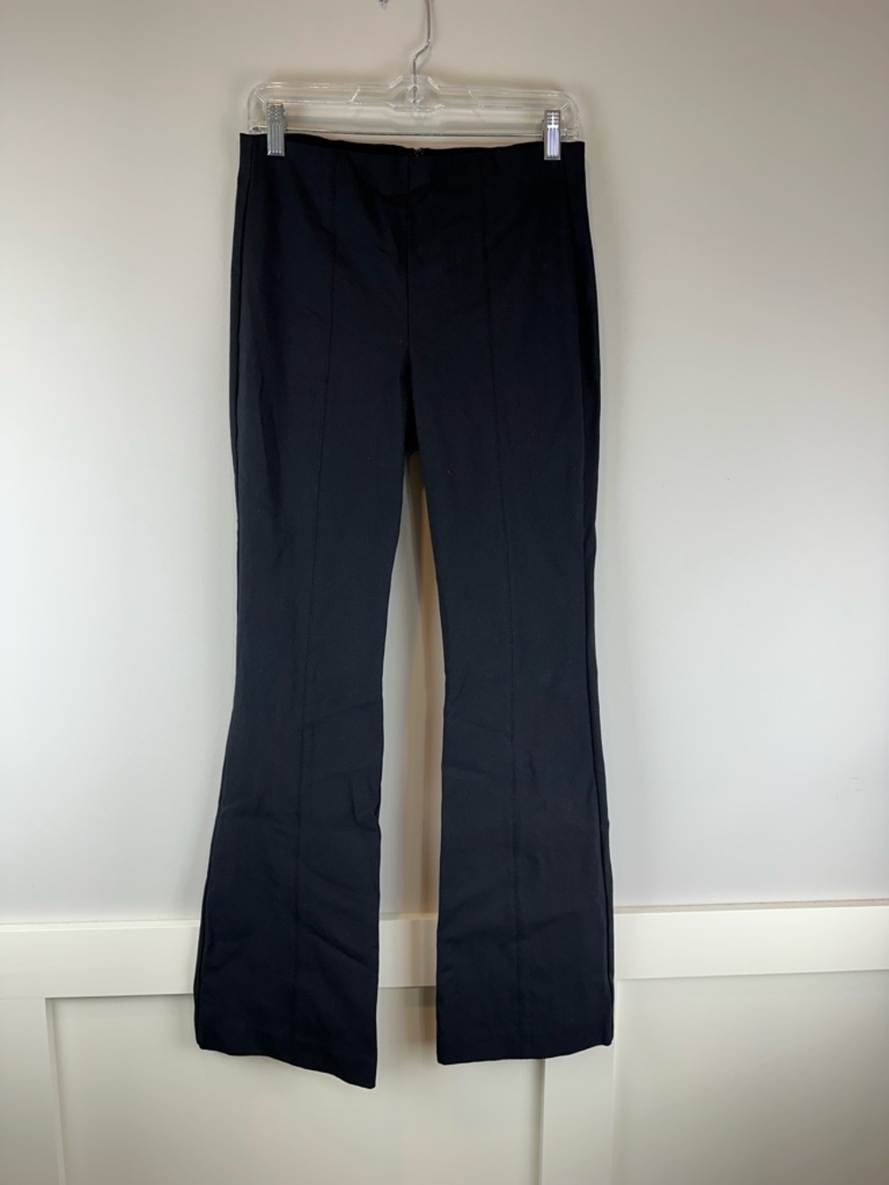 Rag & Bone Black Simone Flare Casual Career Workwear Pants Trousers Size 10